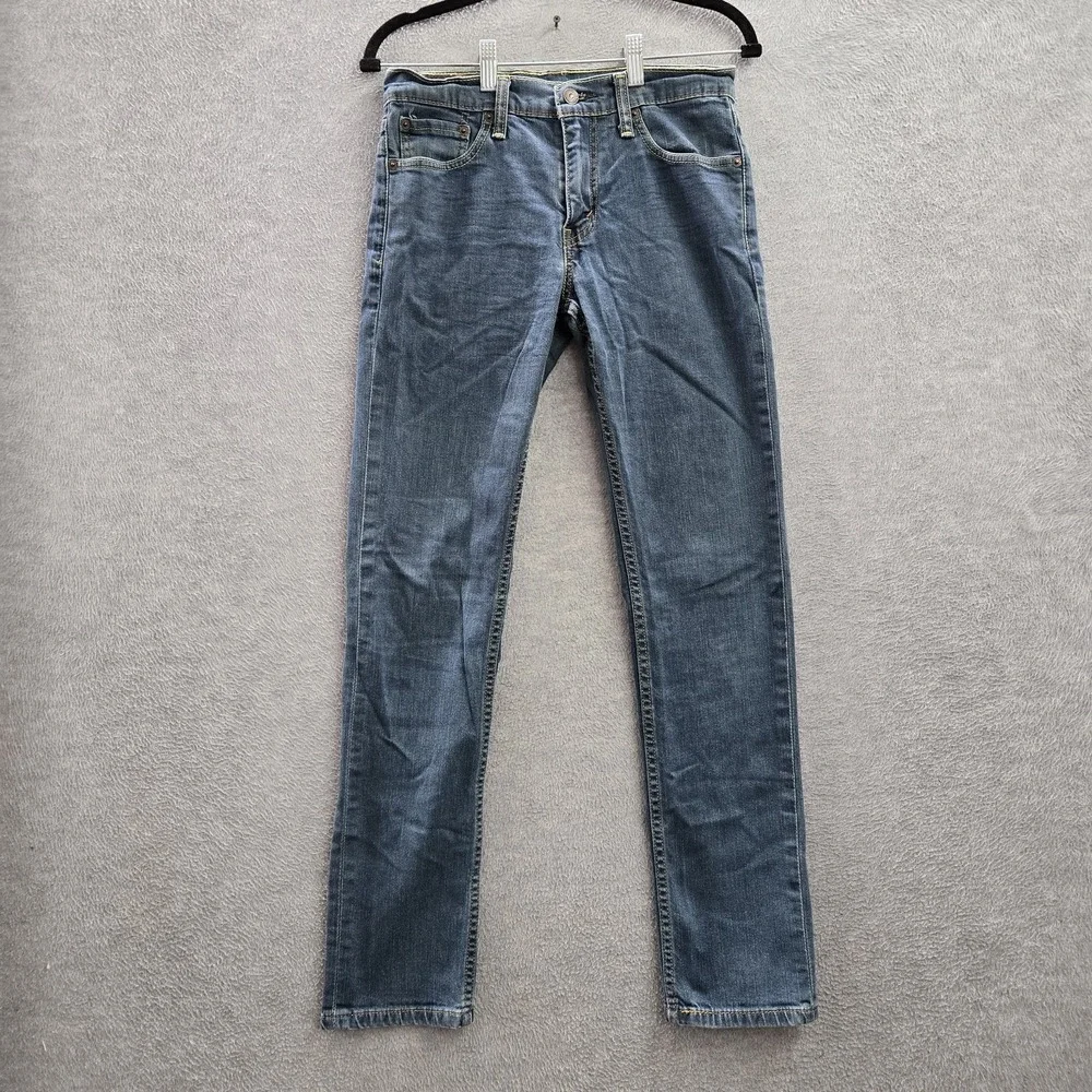 Levi's 511 Men Jeans 30X32 Blue Denim‎ Slim Fit 29